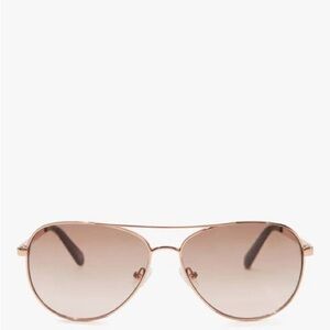 Kate Spade Rose Gold Aviator Sunglasses